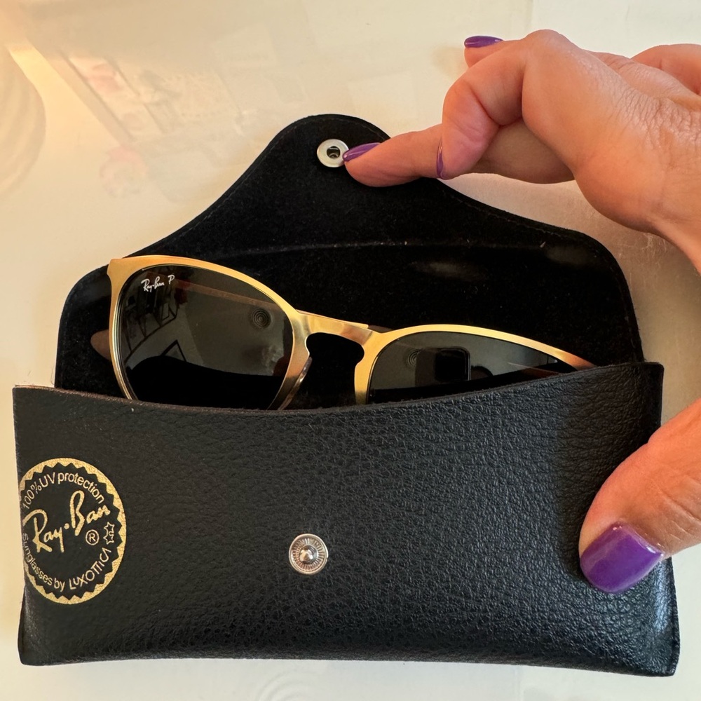 Ray-Ban Erika Gold Metal Frames